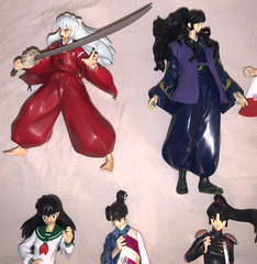 Lot of 7 Toynami Female Action Figures with Accessories