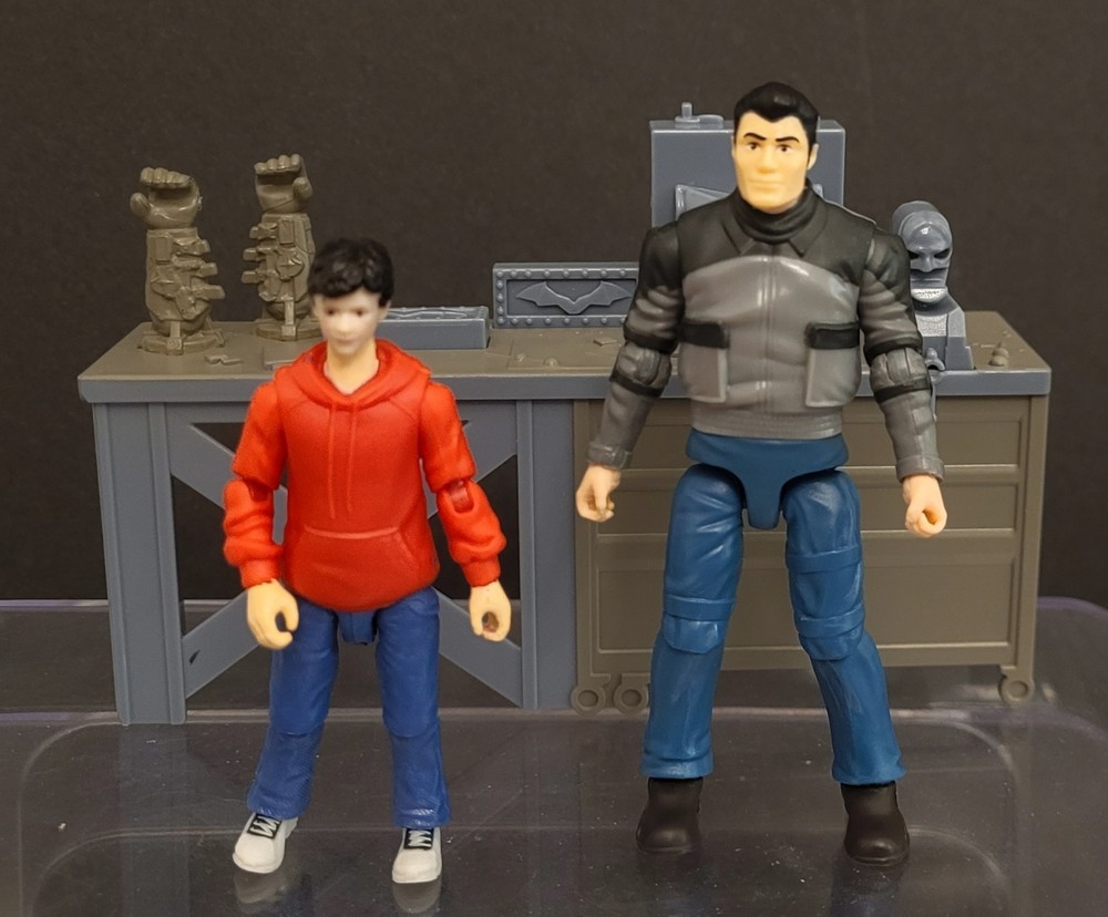 DC Batman Bruce Wayne & Dick Grayson Custom Action Figures 3.75 Scale