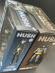 Medicom Toy MAFEX No.123 Catwoman HUSH Ver. and No.126 Batman HUSH Black Figure
