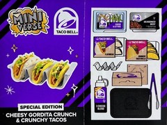 MGA Miniverse Special Edition TACO BELL Cheesy Gordita Crunch & Tacos