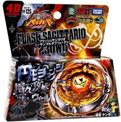 TAKARA TOMY Flash Sagittario 230WD Metal Fury Beyblade Launcher BB-126