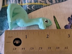 Paw Patrol Dino Mystery Mini Brachiosaurus Dinosaur Toy Figure Cyan Teal Blue
