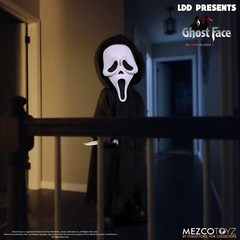 READ Mezco Living Dead Dolls Ghost Face Scream Movie Doll 10″ Knife Edvard Munch