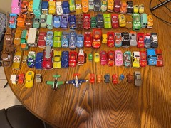 Disney Pixar Cars Diecast HUGE LOT of 103 Cars Tow Trucks Planes Grand Prix