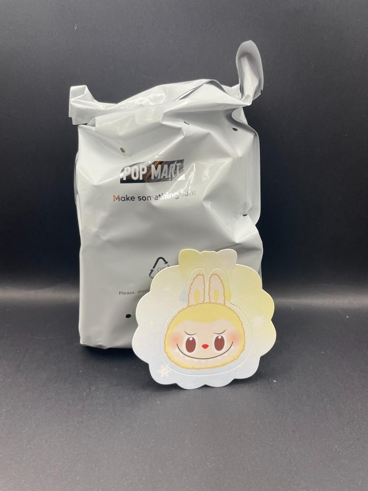 POPLAND Twinkly Fairy Tale Labubu Plush Card Holder-Confirmed “Sunny Yellow”