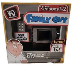 Tiny TV Classics Family Guy Edition Real Working Mini Television *READ* (T177)