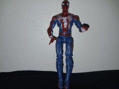 marvel universe SPIDERMAN PS4 Gamerver series gamestop Exclusive Figure