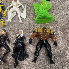 Vintage Rare 90s Marvel X-Men Action Figure Lot Of 13 Cyclops Wolverine Torch￼