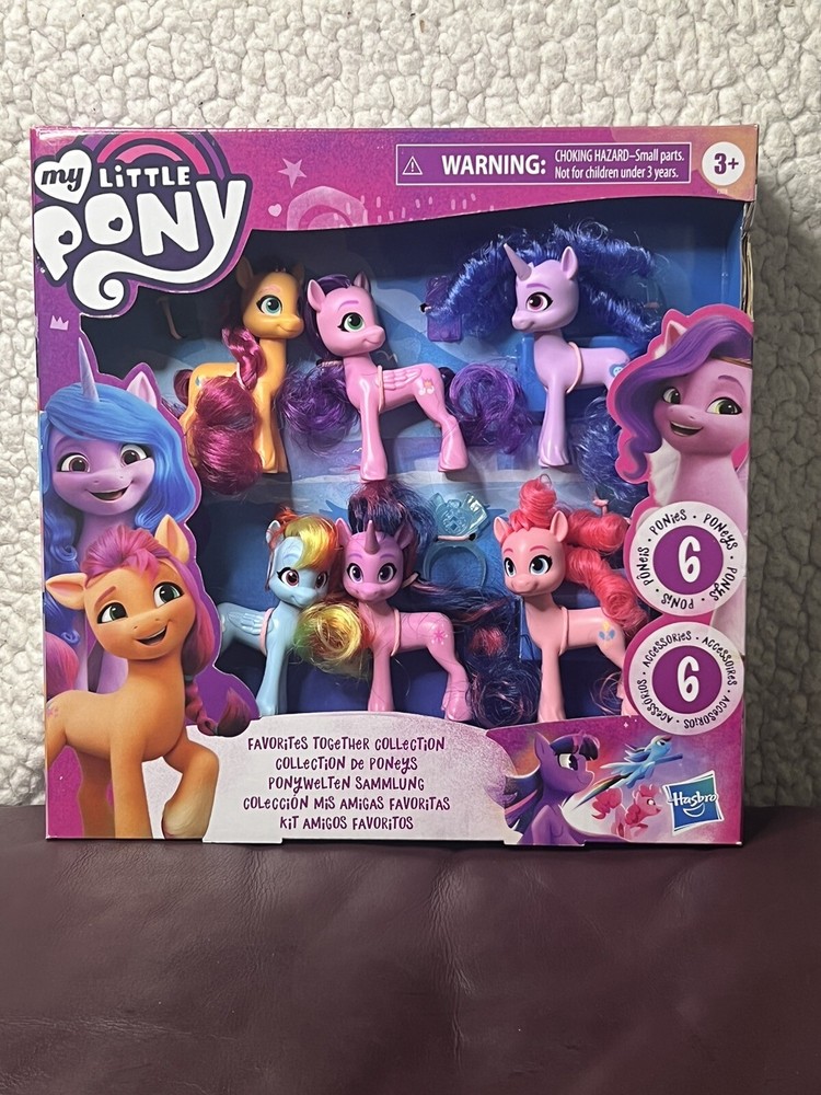 My Little Pony Figures – Favorites Together Collection – New Movie Set