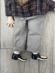 Pee Wees Playhouse Billy Baloney Ventriloquist Dummy And Pee Wee Herman (Both)
