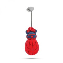 Spider-Man 6″ Window Clinger Upside Down Phunny Plush Red