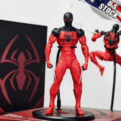CT Toys Messtoys Spider-Man Kaine Parker Red Spider Action Figure Boxed In Stock