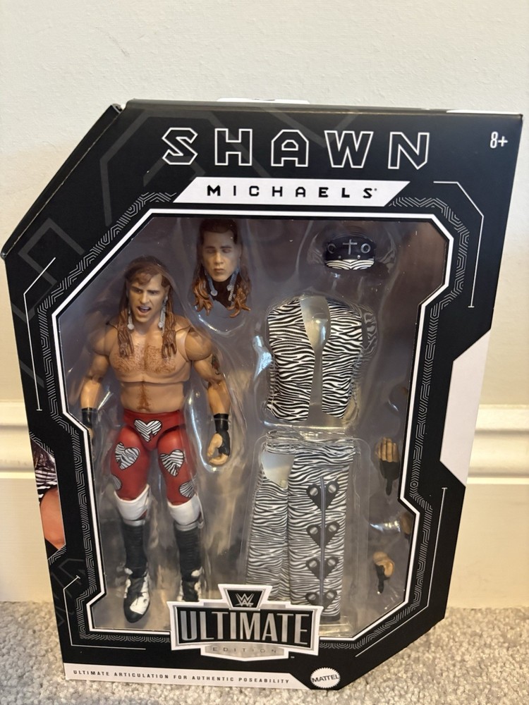 WWE Ultimate Edition Shawn Michaels Royal Rumble 1995 Amazon Exclusive 6″ Figure