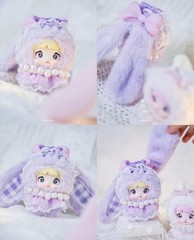 8Pcs Nommi Baby Sweetheart Bunny Series 3.9In Plush Pendants Action Figures Gift