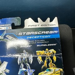 Transformers Prime Starscream First Edition Hasbro New In Box NIB Damaged Card