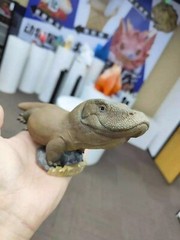 ANIMAL PLANET Animal Heavenly Body Komodo Dragon Model Collect Statues