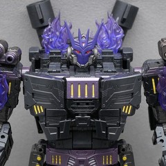 Head Upgrade Kit For AOTP Megatronus The Fallen / GS Cyclonus / Legacy Bulkhead