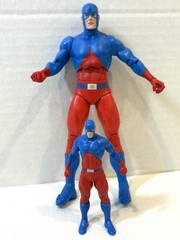 THE ATOM 7″ Loose Figure, McFarlane Digital Toys, DC Comics Justice League JLA