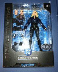 McFARLANE COLLECTOR EDITION # 54 BLACK CANARY PLATINUM EDITION 7″ FIGURE 2026