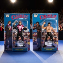 Mattel WWE Ultimate Coliseum Collection Ted DiBiase & Ricky Steamboat HVK94