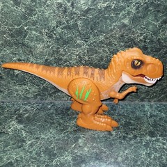 ZURU Robo Alive Attacking T-Rex Dinosaur Battery Robotic Toy Lot Tested & Works
