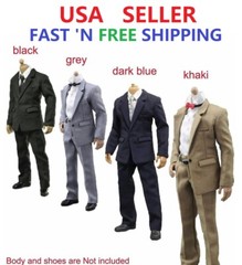 1/6 SCALE Suit Clothes Set For 12″ Male Action Figure Doll