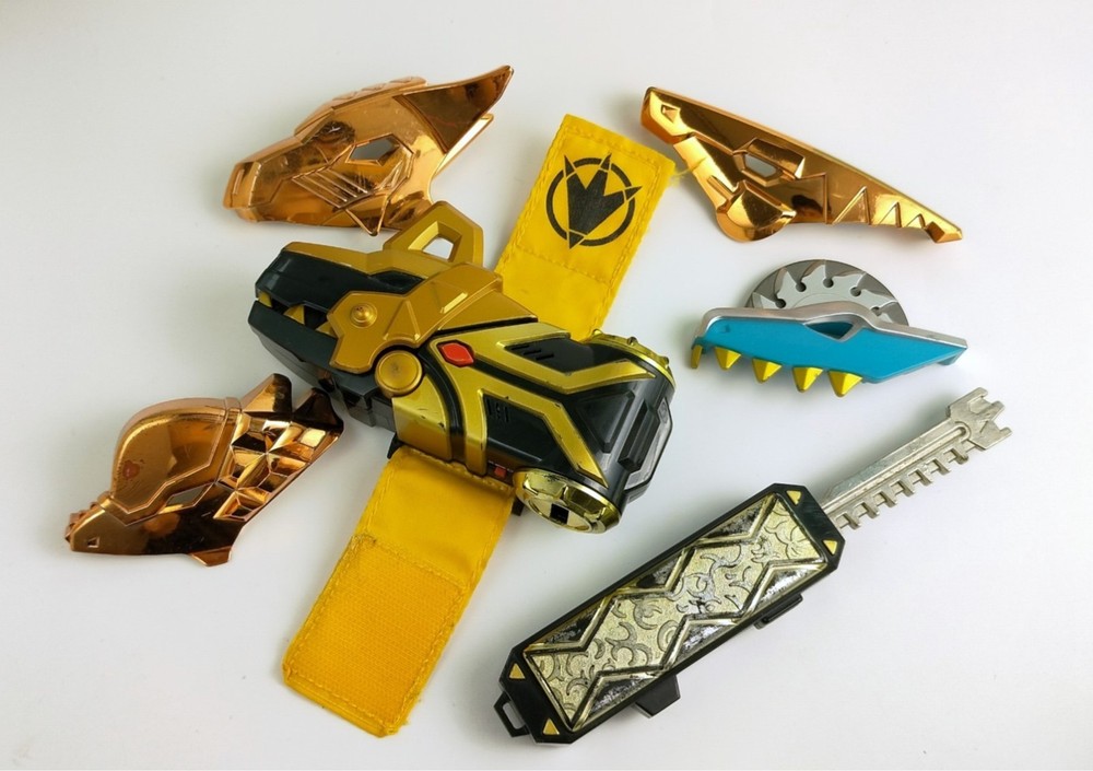 ABARANGER Black Morpher Power Rangers Dino Thunder Brachioh Commander Zords 022