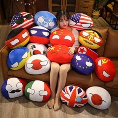 Country Ball Plush Toys Polandball Pendant Countryball Country Balls 10/30/40cm