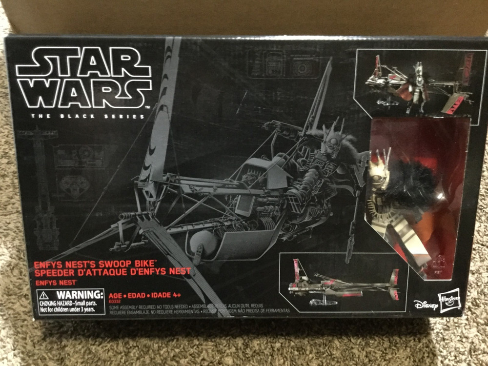 Star Wars The Black Series Enfys Nest and Swoop Bike 6 inch Figure – E0332