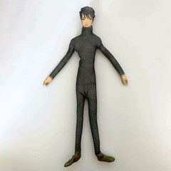 38cm Anime Gojo Satoru Itadori Yuji Cosplay Doll Plush Stuffed Figure Dolls Room