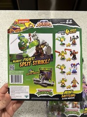 Akedo 2023- Mini Battling Warriors- Teenage Mutant Ninja Turtles – Set 4pcs