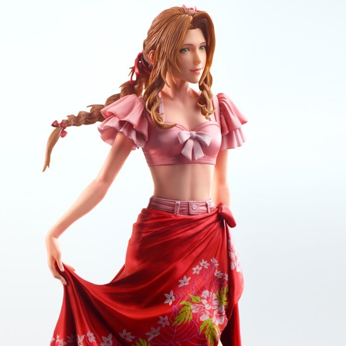 Final Fantasy VII Rebirth STATIC ARTS Aerith Gainsborough Swimsuit Ver Figure