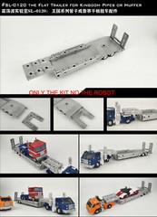 Shockwave Lab SL-120 Upgrade Kit Flat Trailer For Kingdom Pipes / Huffer