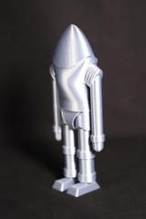 Earth vs the Flying Saucers Robot Figure Classic Sci-Fi Movie Collectible