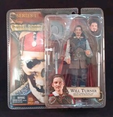NECA Pirates of the Caribbean Black Pearl Series 1 Will Turner Action Figure