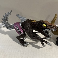 1996 Mattel Extreme Dinosaurs T-Bone & Evil Haxx Figures