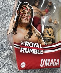 WWE Mattel Elite Royal Rumble Umaga Fatu Wrestling Figure WWF Sealed Package NEW