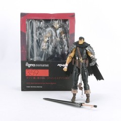 Berserk Guts Black Swordsman PVC 6″ Action Figure Model Toy w/Accessories New
