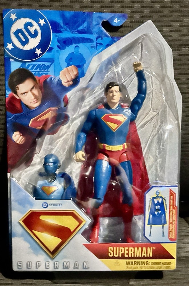 DC Comics SUPERMAN, Superman 6-inch Action Figure, for Ages 4 and up