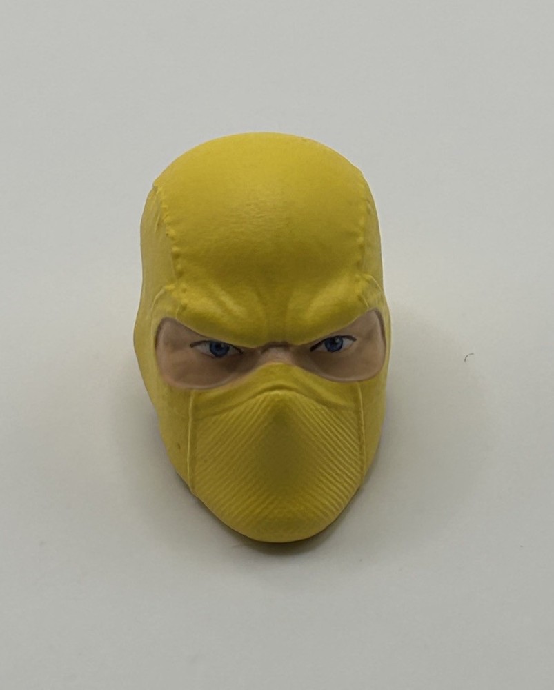 Soldier Of Fortune Combat Operative Black & Yellow Head (Caucasian) 1/12 Scale
