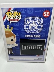 FUNKO POP! SE FREDDY FUNKO AS WOLFMAN (FLOCKED) (LE 1000) 2021 RARE ***