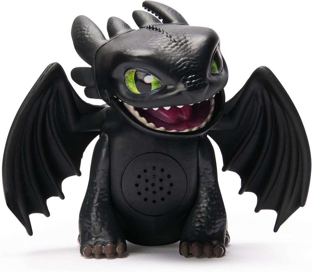 DreamWorks Dragons Roaring Minis Toothless Interactive Dragon Toy | Pet Head for