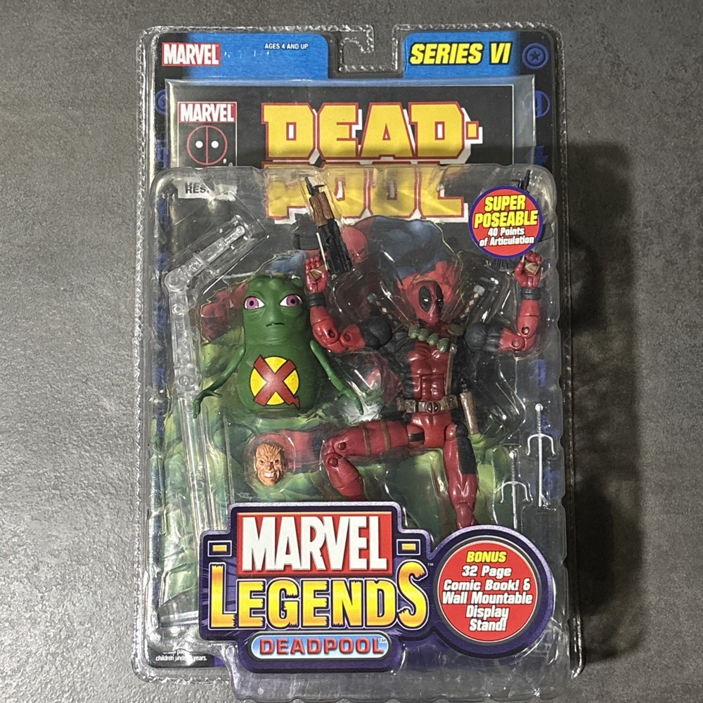 Deadpool & Doop Figure ToyBiz Marvel Legends Series 6 Action Figure
