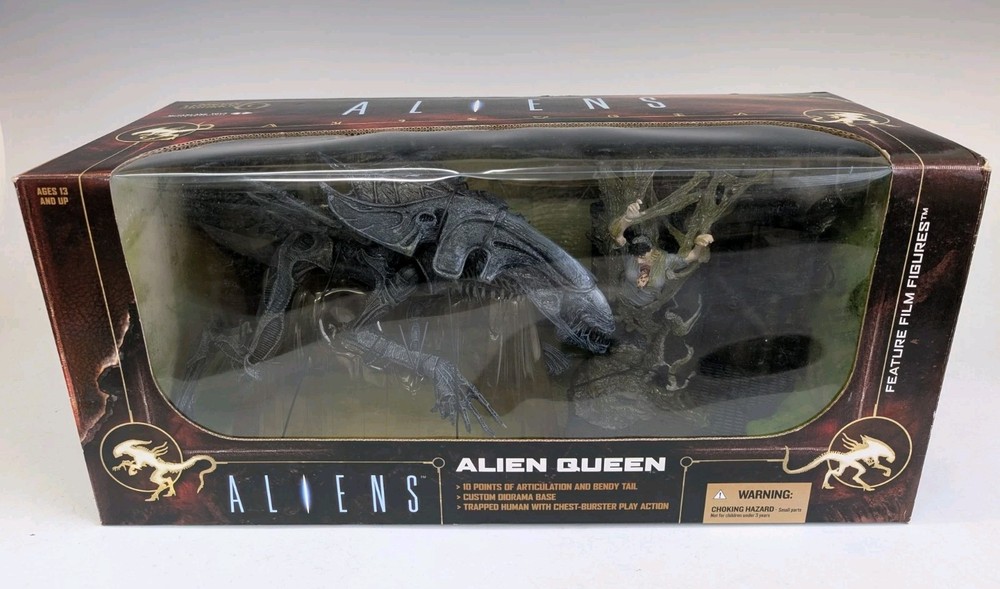 McFarlane Toys Movie Maniacs 6 Alien Queen Deluxe Action Figure Brand New Sealed
