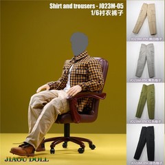 1/6 Scale Shirt Casual Pants Clothes Model For 12″ Male PH TBL Figure Body Toys