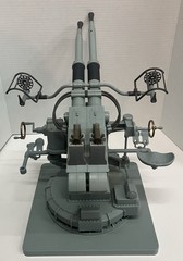 GI JOE 12” Navy Twin Anti-Aircraft 40MM Twin Mount By Hasbro