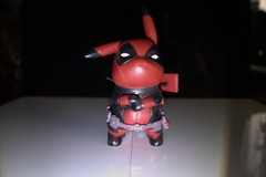 Pokemon Pikachu Deadpool Figure