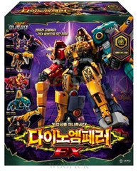 Miniforce Dinoid Warrior REX KAISER EX + DINO EMPEROR EX Transformer Robot 2026