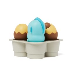 Hangyodon Kakao Friends Choonsik Clicker Figure Set Egg Keycap Sanrio Fidget Toy