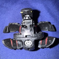 Bakugan Darkus Alpha Percival Steel 580G Figure Only No Card